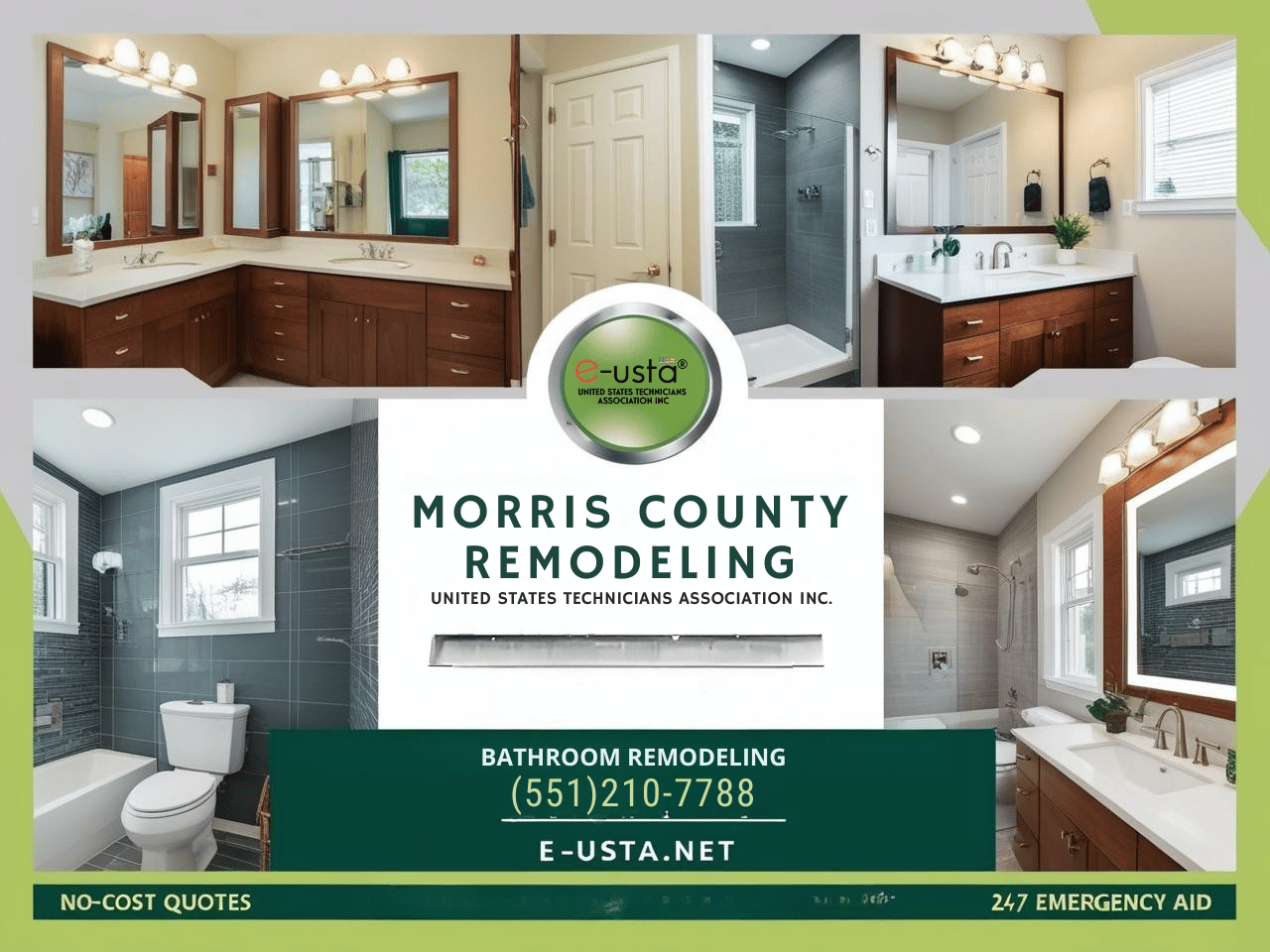 Morris County Bathroom Remodeling Services